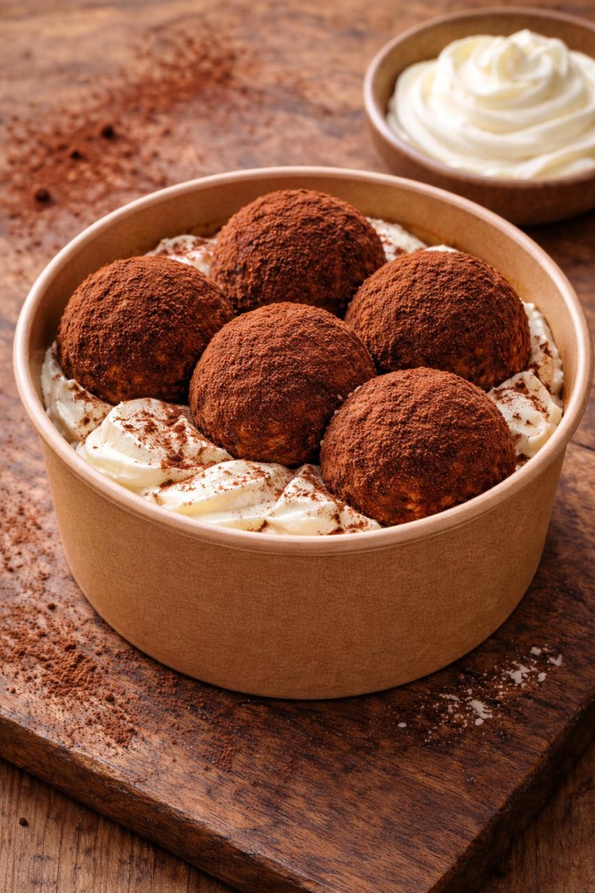 Tiramisu Truffle Balls